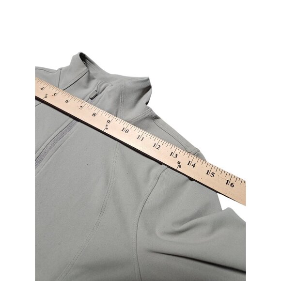 90 DEGREE By Reflex Full Zip Jacket Women Small Stretch Running Yoga Green - Picture 8 of 8